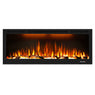 Recessed&Wall-Mounted Electric Fireplace with Realistic Visual Effect-BI