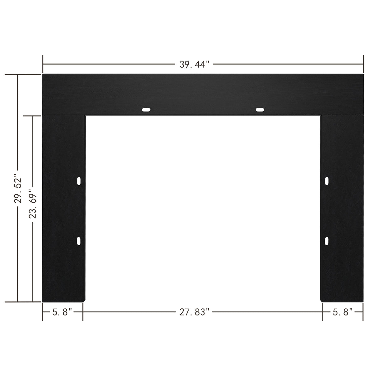 Trim Kit Designed for Electric Fireplace