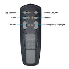 Remote Control for Electric Fireplace Heater